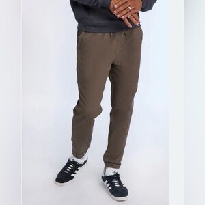 Arsenic Brown Joggers-Drawstring-Size Large-2Front Pockets/2Back Pockets